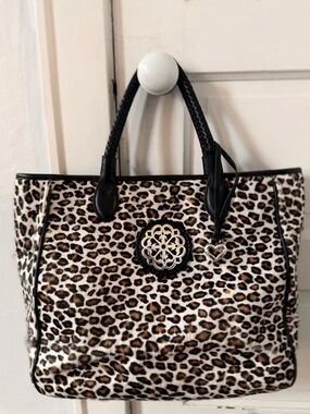 Brighton Ferrara Seraphine Hair Leopard Print Tote Bag